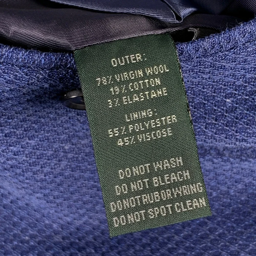 Rodd & Gunn Blazer Jacket Men 2XL Blue Unlined Virgin Wool Marlene Sport Coat